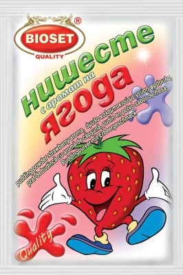 BIOSET Нишесте с вкус на ягода 60гр