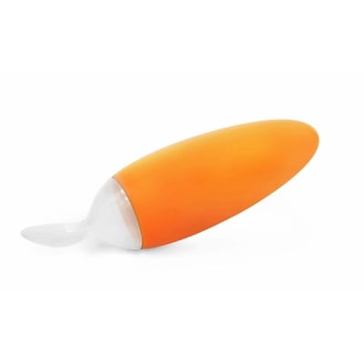 BOON Лъжичка-дозатор за хранене Squirt - Оранжев
