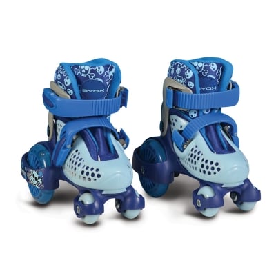 BYOX Кънки с PVC колелца Little Beetle Blue Boy - син