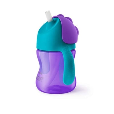 PHILIPS AVENT Чаша със сламка 200мл. (9м+) - момиче