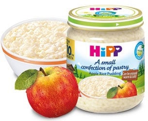 HIPP БИО Мляко с ориз и ябълка 200гр.