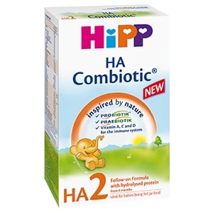 HIPP HA 2 Combiotic хипоалергенно мляко за кърмачета 350гр.