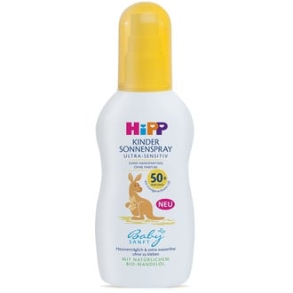 HIPP Слънцезащитен спрей за чувствителна кожа фактор 50+ 150мл.