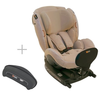 BESAFE Стол за кола iZi Kid X2 i-Size (0-18кг.) col.03 - Ivory Mеlange