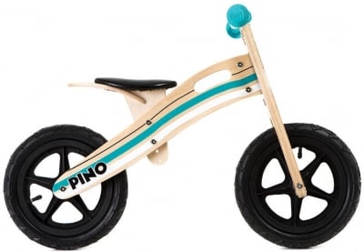 KIKKARIDE Дървено колело за баланс Pino Rider