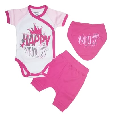 TOPOLINO Бебешки комплект Happy Princess