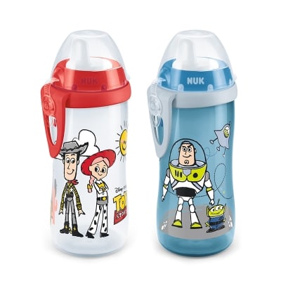 NUK Шише с твърд накрайник Kiddy Cup 300мл - Toy Story