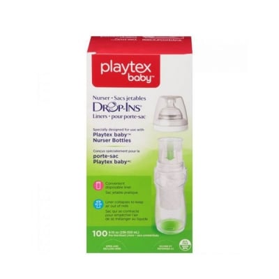 PLAYTEX Пликчета Drop-Ins 236 -300 ml - 100 броя