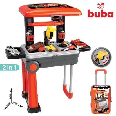 BUBA Детска работилница Deluxe tool set куфар