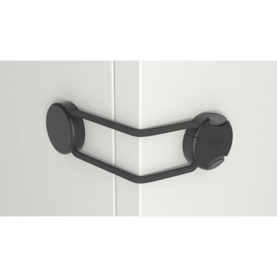 REER Заключвалка шкафове Design Line - черна