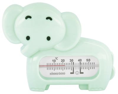KIKKA BOO Термометър за баня Elephant - Минт