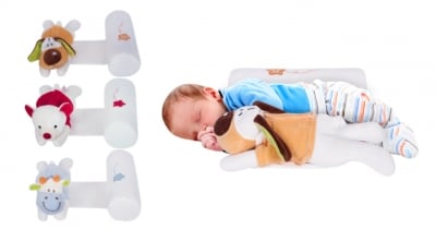 SEVI BABY Възглавница за спане настрани с играчки