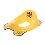 LORELLI Анатомична приставка за тоалетна чиния Маша и мечока - Жълта 
