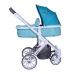 LORELLI Комбинирана детска количка Luna - Aquamarine 