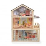 MONI Дървена къща за кукли - Nina 