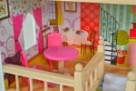 MONI Дървена къща за кукли - Emily 