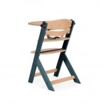 CANGAROO Дървен стол за хранене 2в1 Nuttle - сив