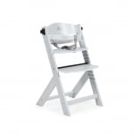 CANGAROO Дървен стол за хранене 2в1 Nuttle - бял