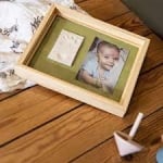 BABY ART Рамка за отпечатък със снимка Pure Frame, с органична глина
