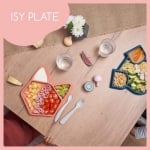 BABYMOOV Силиконова чиния с разделения Eats' ISY - лисица