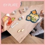 BABYMOOV Силиконова чиния с разделения Eats' ISY - куче