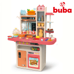 BUBA Детска кухня Home Kitchen 65 части - розова