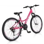BYOX Велосипед със скорости 24“ Princess - розов