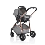CANGAROO Комбинирана детска количка 2в1 Milan - сив