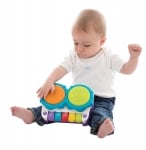 PLAYGRO Музикална играчка 2в1 Пиано и Барабани от серията + LEARN за деца 12-36м.
