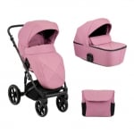 KIKKA BOO Комбинирана количка 2в1 с твърд кош Amani - Pink 