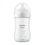 PHILIPS AVENT Подаръчен комплект за бебе Philips AVENT SCD837/11 Октоподи с 2 бр. шишета за хранене Natural Response 260 мл с биберони без протичане Поток 3 и 2 бр. залъгалки Ultra Air, 1м+