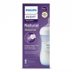 PHILIPS AVENT Шише за хранене Natural Response 260 мл с биберон без протичане Natural Response Поток 3, 1м+