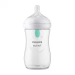 PHILIPS AVENT Шише за хранене Natural Response с клапа AirFree 260 мл с биберон без протичане Natural Response Поток 3, 1м+