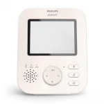 PHILIPS AVENT Дигитален видео бебефон Advanced  с 2,8-инчов цветен екран, 2 x Zoom, нощно виждане, двустранна звукова комуникация, 6 нежни мелодии, цвят Coral/Cream