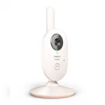 PHILIPS AVENT Дигитален видео бебефон Advanced  с 2,8-инчов цветен екран, 2 x Zoom, нощно виждане, двустранна звукова комуникация, 6 нежни мелодии, цвят Coral/Cream