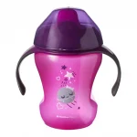 TOMMEE TIPPEE  Неразливаща чаша с мек накрайник 230 мл, 6м+, Розова 44711077