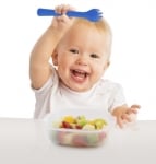 MINILAND BABY Kутия за храна Hermifresh - син