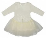CONTRAST Бебешка рокля Снежинка 68-92см.