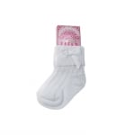 SOFT TOUCH Бебешки чорапи с панделка 6-12м.
