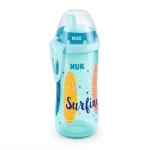 NUK Шише с твърд накрайник Kiddy Cup 300мл. (12м+) - Beach Time