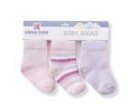 KIKKA BOO Бебешки памучни чорапи STRIPES PURPLE 1-2 години