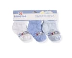 KIKKA BOO Бебешки памучни чорапи терлички DIVER BLUE 6-12 месеца