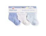 KIKKA BOO Бебешки памучни чорапи терлички SOLID BLUE 1-2 години