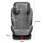 KINDERKRAFT Столче за кола Vado IsoFix (0-25 kg.) - черно