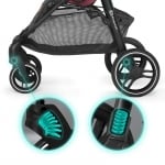 KINDERKRAFT Бебешка лятна количка Grande 2020 - черна