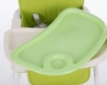 KIKKA BOO Стол за хранене Creamy 2в1 - Green