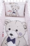 KIKKA BOO Бебешки спален комплект 7 части 70/140 Teddy Bear