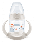NUK Шише за сок First Choice РР 150мл. със силиконов накрайник (6-18м.) SNOW