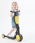 CHIPOLINO Детска играчка скутер 4в1 "ALL RIDE" - жълт