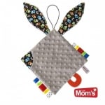 MOM'S CARE Мека играчка - одеялце за гушкане с ушички